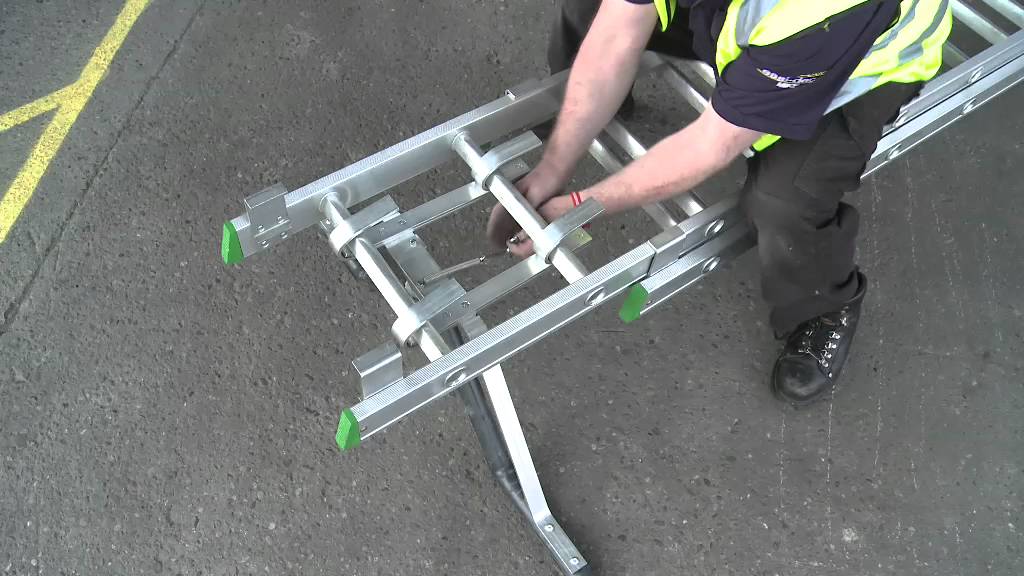 Ladder Muurafstandhouder Voor Ladderstabiliteit - Youtube