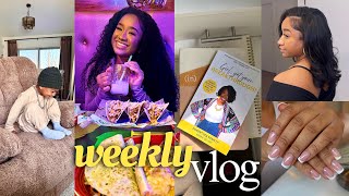 Spend a Productive Week in My Life♡ Mom Life, Date Night, At-Home Self Care & More