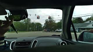 Traffic lights on commercial street (herr road) Erie road