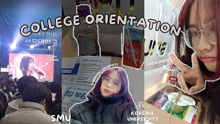 Sun Moon University orientation📚 First orientation on a Korean university