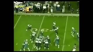 Freddie Mitchell Touchdown Pass to Brian Westbrook | Eagles vs Dolphins 2003