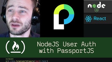 NodeJS User Auth with PassportJS (P4D12) - Live Coding with Jesse