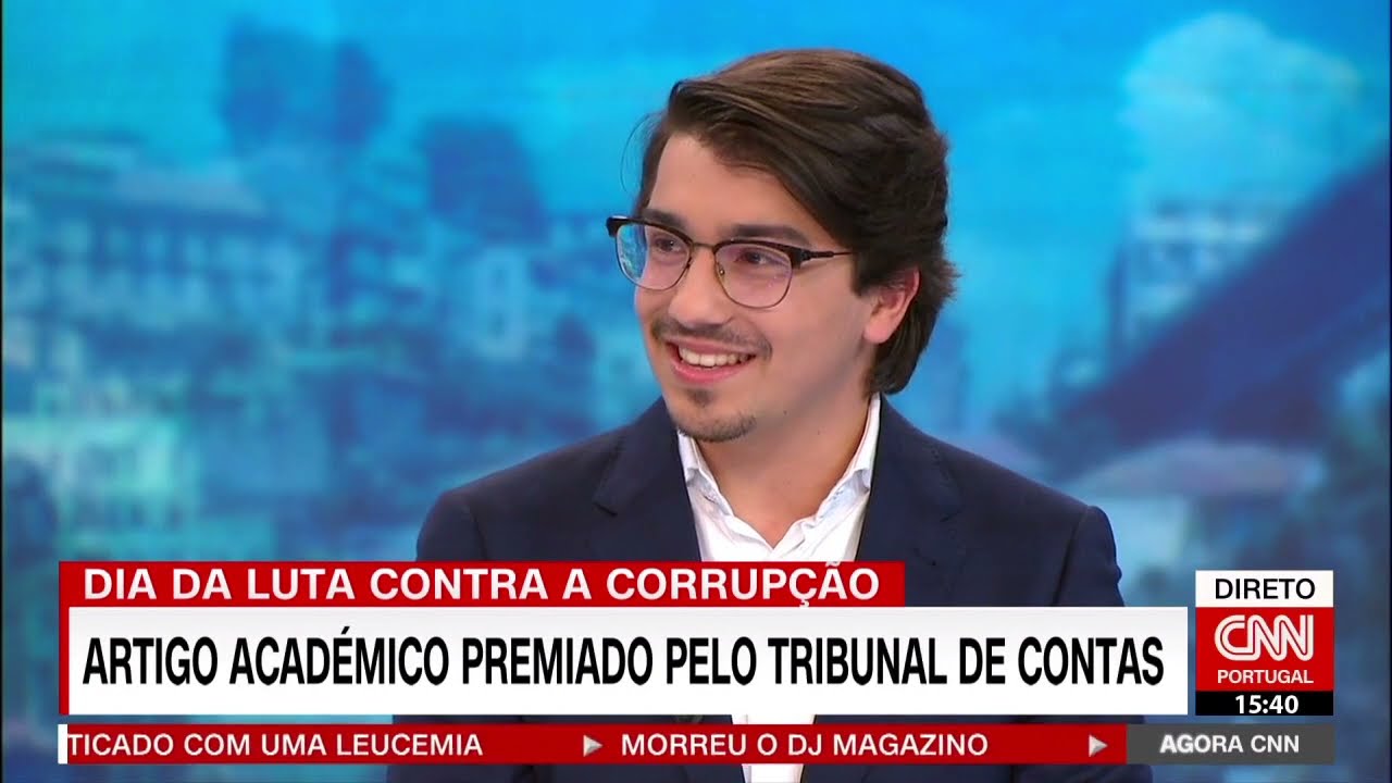 Mestre Eduardo Figueiredo recebe Prémio CPC - Ciência do Tribunal de Contas