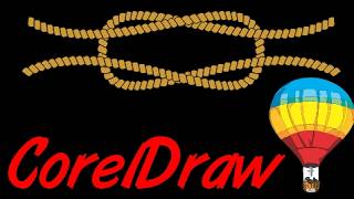 Corel Draw Tips &amp; Tricks Rope with this Shape NICE
