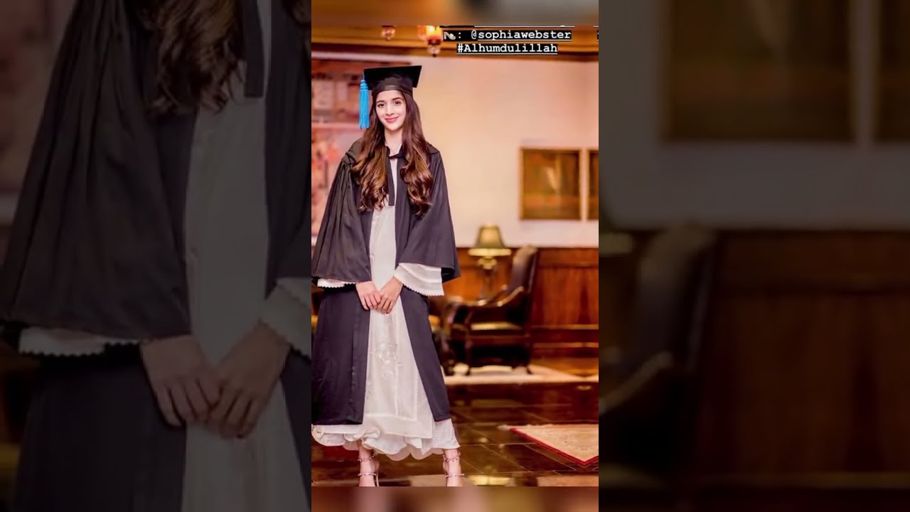 Pakistani Actresses in Graduation Gowns | Celebrity Convocation Moments