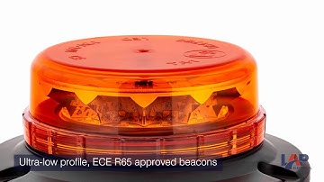 LAP Electrical - LPB Low-Profile ECE R65 LED Beacons