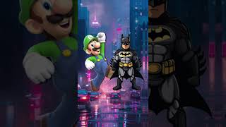 Mario has Turned into BATMAN  #mario #supermariobros