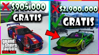 7 VEHICULOS GRATIS de GTA 5 Online (COMO CONSEGUIRLOS) | Coches GRATIS en GTA Online 2024