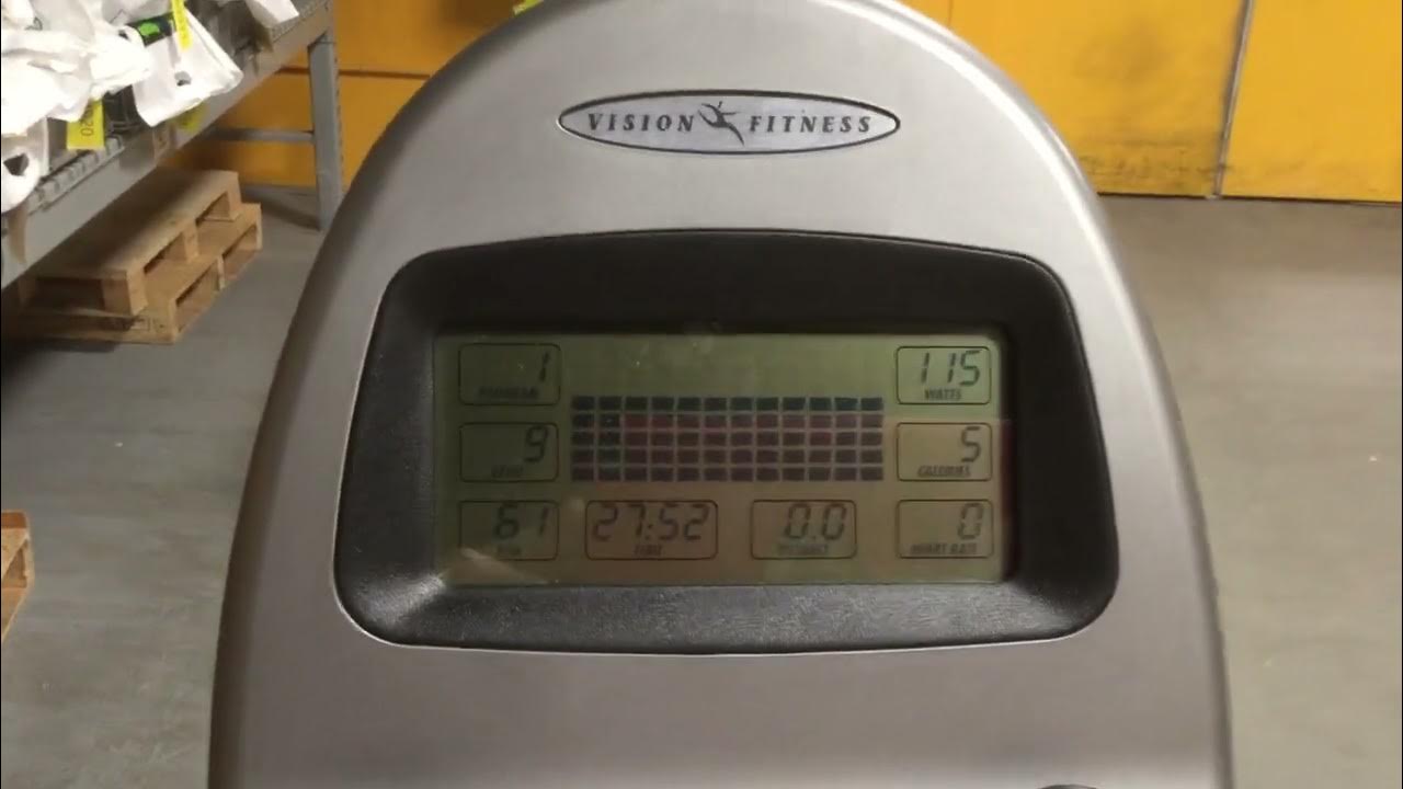 vision fitness bike r2250