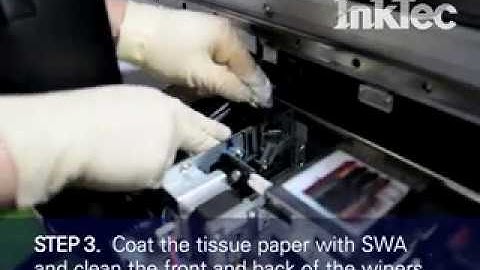 Daily maintenance guide for your Roland large format printer