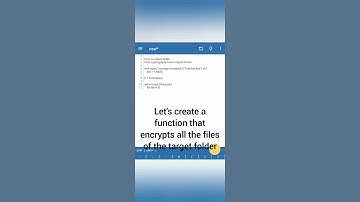 encrypting files using python  @pydro3python  part-01  #python #encryption #hacking #coding