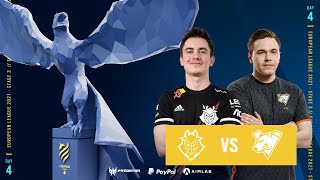 G2 ESPORTS vs VIRTUS.PRO \/\/ Rainbow Six European League 2021 - Stage 3 - Playday #4