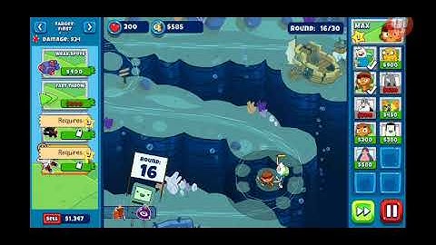 Bloons Adventure Time - Chasm of the Deep - Normal
