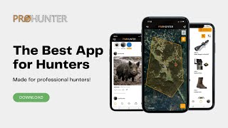 PROHUNTER.app - The best app for Hunters! screenshot 1