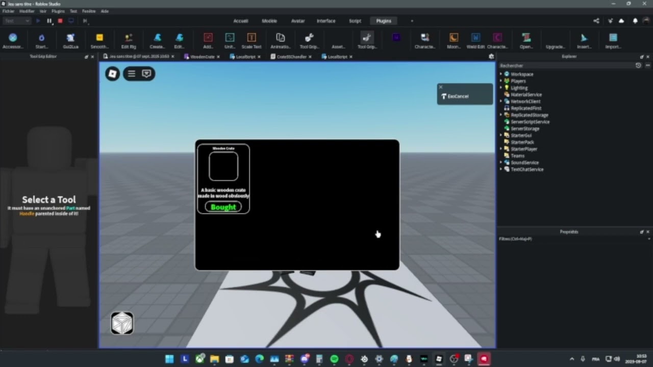 Crate System | Roblox Studio | 2025