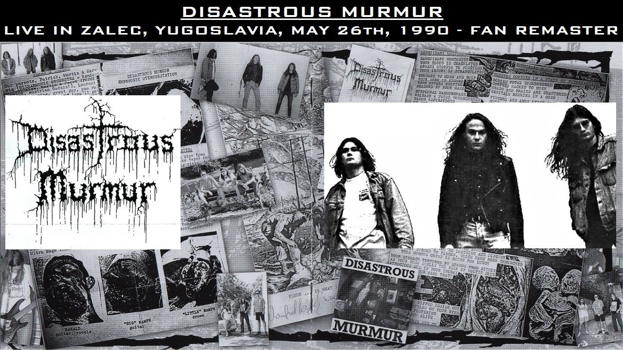 Disastrous Murmur - Live in Zalec 1990 - Soundboard audio fan