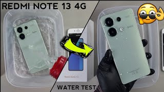 Xiaomi Redmi Note 13 4G Water Test | The First Water Test Of Redmi Note 13  iP54