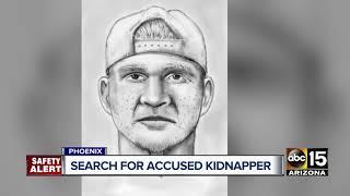 Phoenix police searching for kidnapping suspect