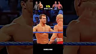 John Cena &amp; A-Train vs Kurt Angle &amp; Chris Benoit - SmackDown 2003