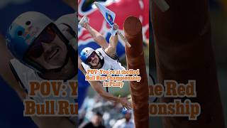 POV: Youre at the Red Bull Run Championship in Philly