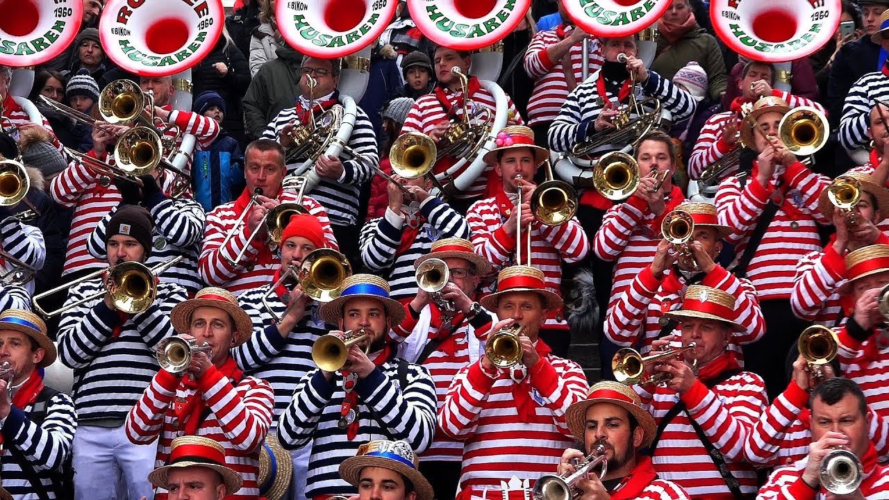 Rotsee-Husaren -  Luzerner Fasnacht 2018
