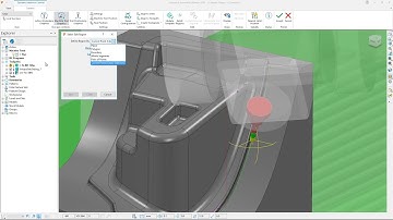 Dynamic Machine Control in Region - PowerMill 2018