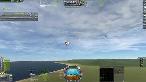 KSP 1.9.1 Testing Modular Missile