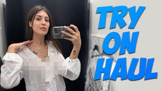 [4K] Transparent Haul with Lera | See through Try on