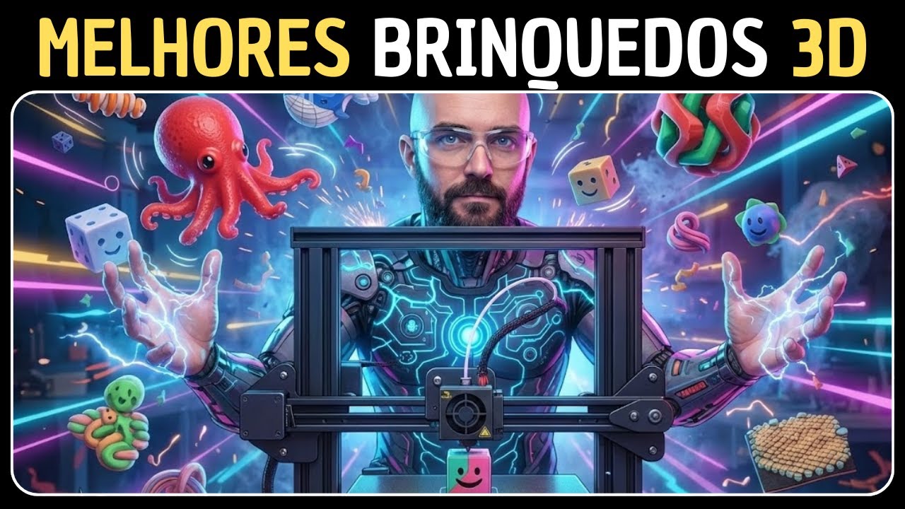 Pare de Jogar Fora Filamento: Faça Brinquedos 3D Incríveis com Sobras