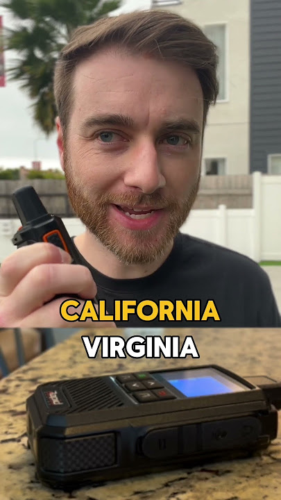 California To Virginia Demo: RAPID RADIOS Push-To-Talk Nationwide Walkie Talkies