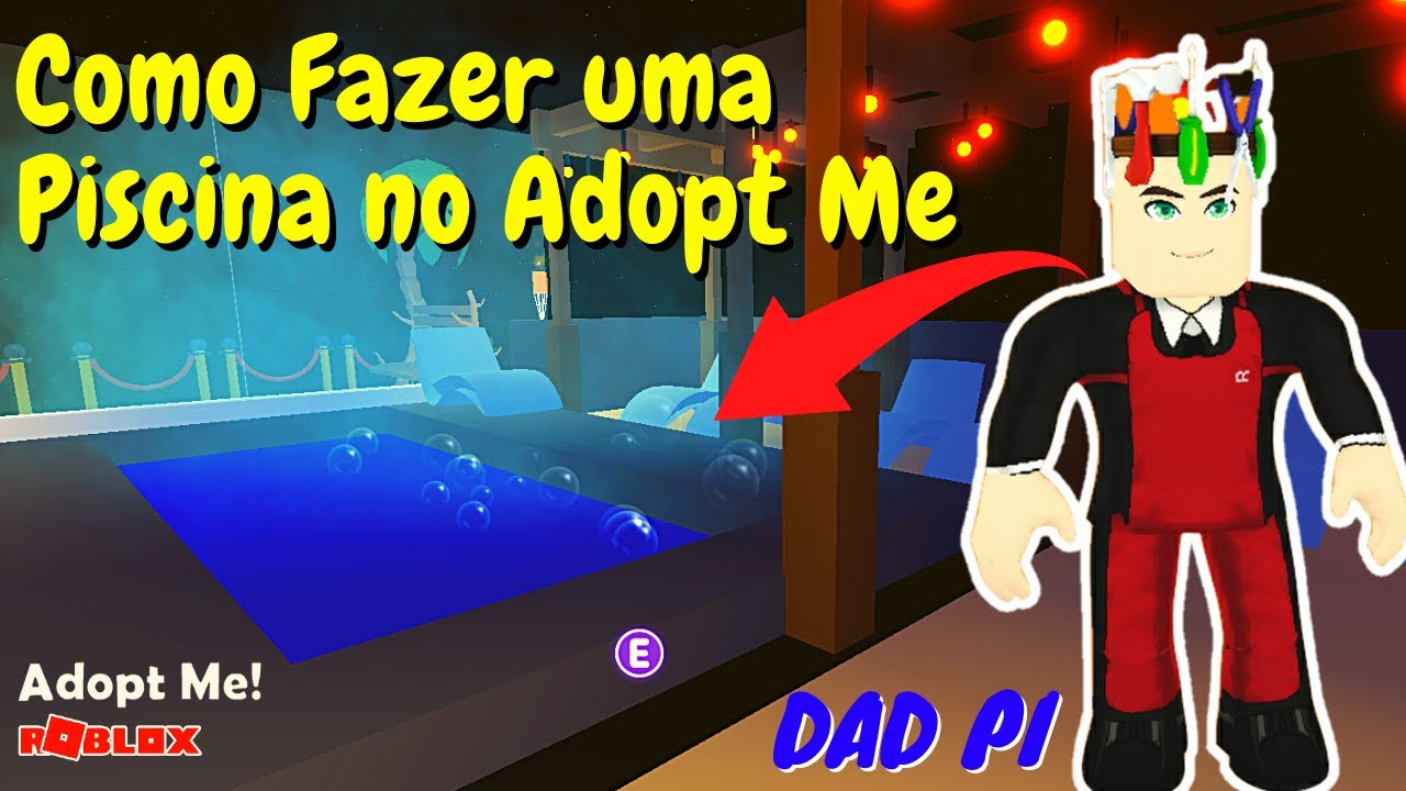 Como Fazer Uma Piscina No Adopt Me How To Make A Swimming Pool Roblox Youtube - como comtruir piscina no jogo roblox