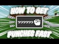 HOW TO GET PUNCHES FAST | Ability Wars