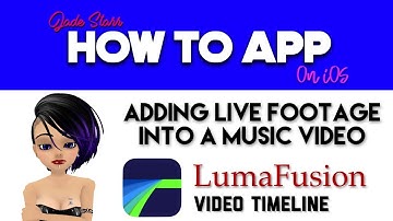Adding Live Footage into a Music Video with LumaFusion on iOS -  How To App on iOS! - EP 97 S2