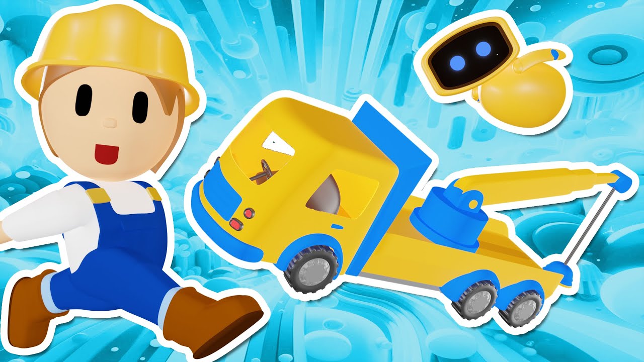 The Crane Truck [1x04] - BIDI & ROBI in ENGLISH | CARTOONS for Kids ...