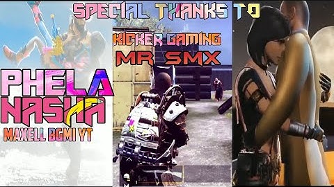 #3D #PUBG PHELA NASHA PUBG 3D MONTAGE|SPECIAL THANKS TO @kicker gaming and @MR smx CHANNEL |pubg 3d|