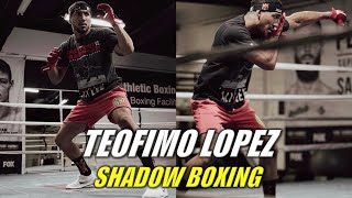 Teofimo Lopez Shadow Boxing Training