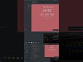 ASMR Coding Pomodoro Timer #asmr #coding #notalking #programming #shorts