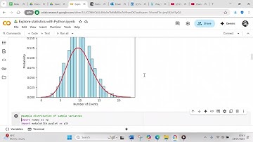 Create a Poisson distribution using Python