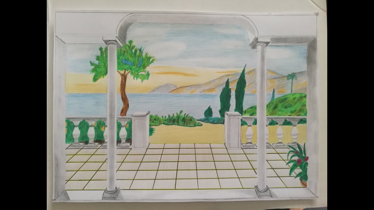 Trompe l'œil. Techniques de dessins. Comment apprendre - YouTube