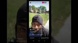 800 fatz shoot out on Instagram live!
