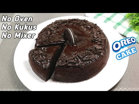 OREO CAKE 3 BAHAN TANPA KUKUS TANPA OVEN