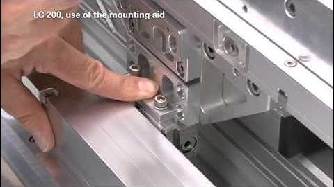 LC 200 Mounting Aid – HEIDENHAIN Linear Encoder