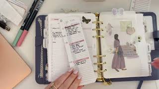 Plan With Me! Week of April 22nd in my FCC Sailor Blue Anna