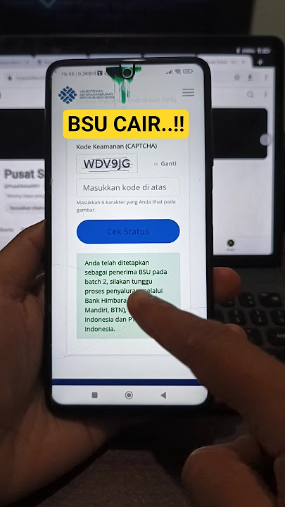 CARA CEK APAKAH BSU BPJS KETENAGAKERJAAN SUDAH CAIR ? #bsukemnaker
