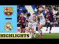 Real Madrid Vs Barcelona Highlights El Clásico Before Their Champions League Clash 