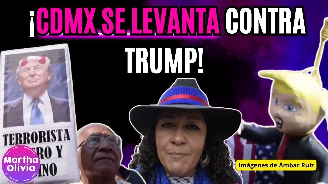 CDMX en las calles por Venezuela y contra Trump