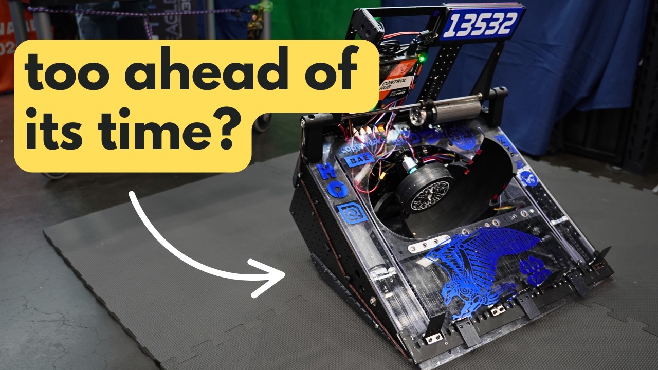 FTC's Only Ramp + Collapsible Hood Robot | 13532 Eagle Bots FTC Robots Revealed