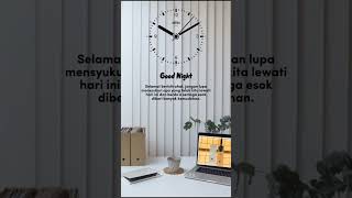 Selamat malam, selamat istirahat!!!