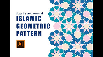How to make islamic geometric pattern in Illustrator | Adobe Illustrator Tutorial