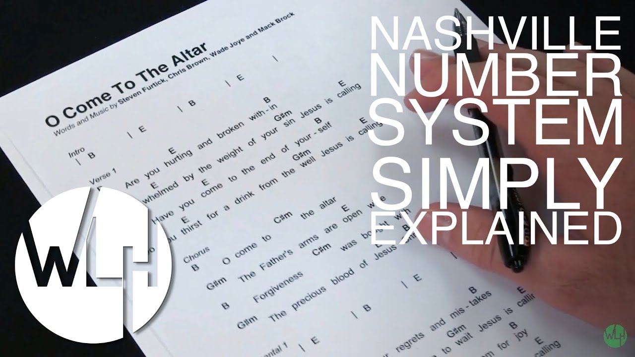 Nashville Numbering System Guitar Chart